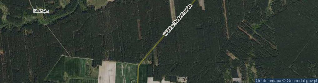 Zdjęcie satelitarne Wolnica Niechmirowska ul.